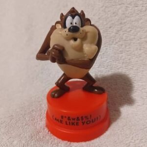 Vintage Looney tunes valentine taz say me like you figure